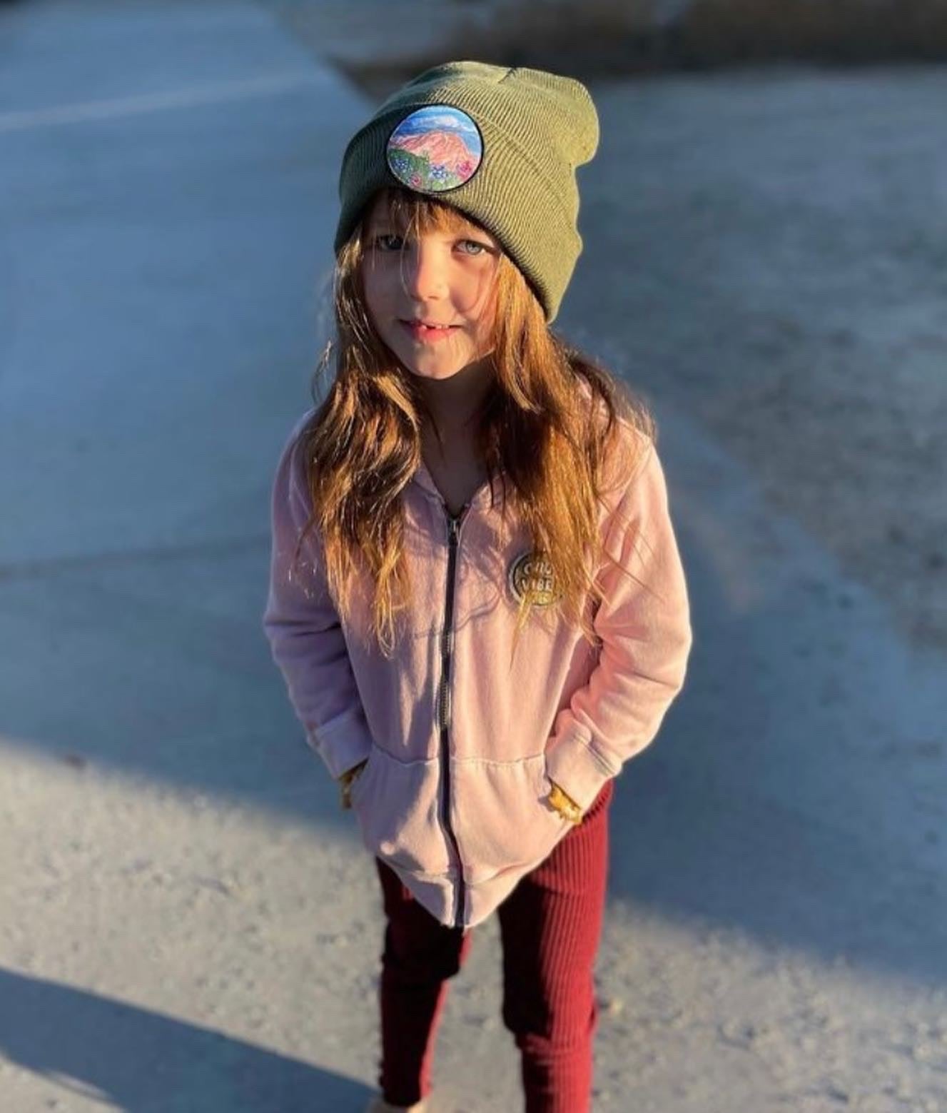 Pikes Peak Wildflowers Beanie