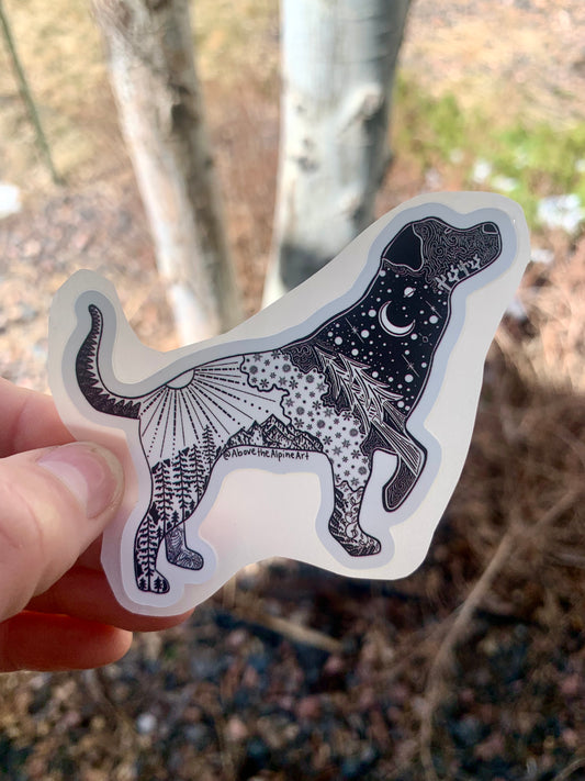 Adventure Pup Sticker
