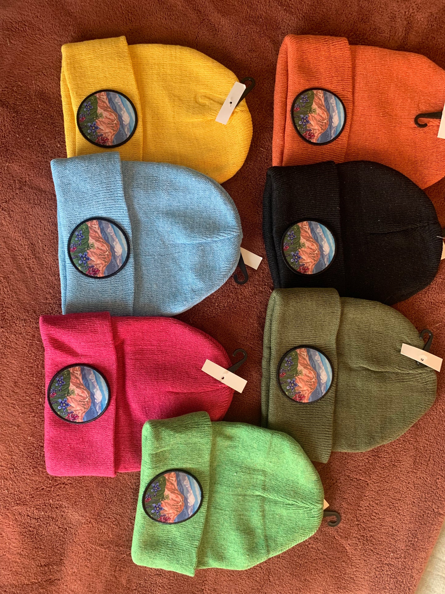 Pikes Peak Wildflowers Beanie