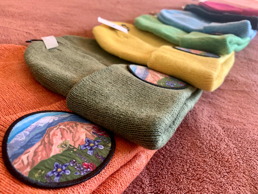 Pikes Peak Wildflowers Beanie