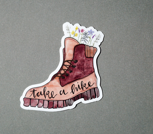 Take a Hike Sticker