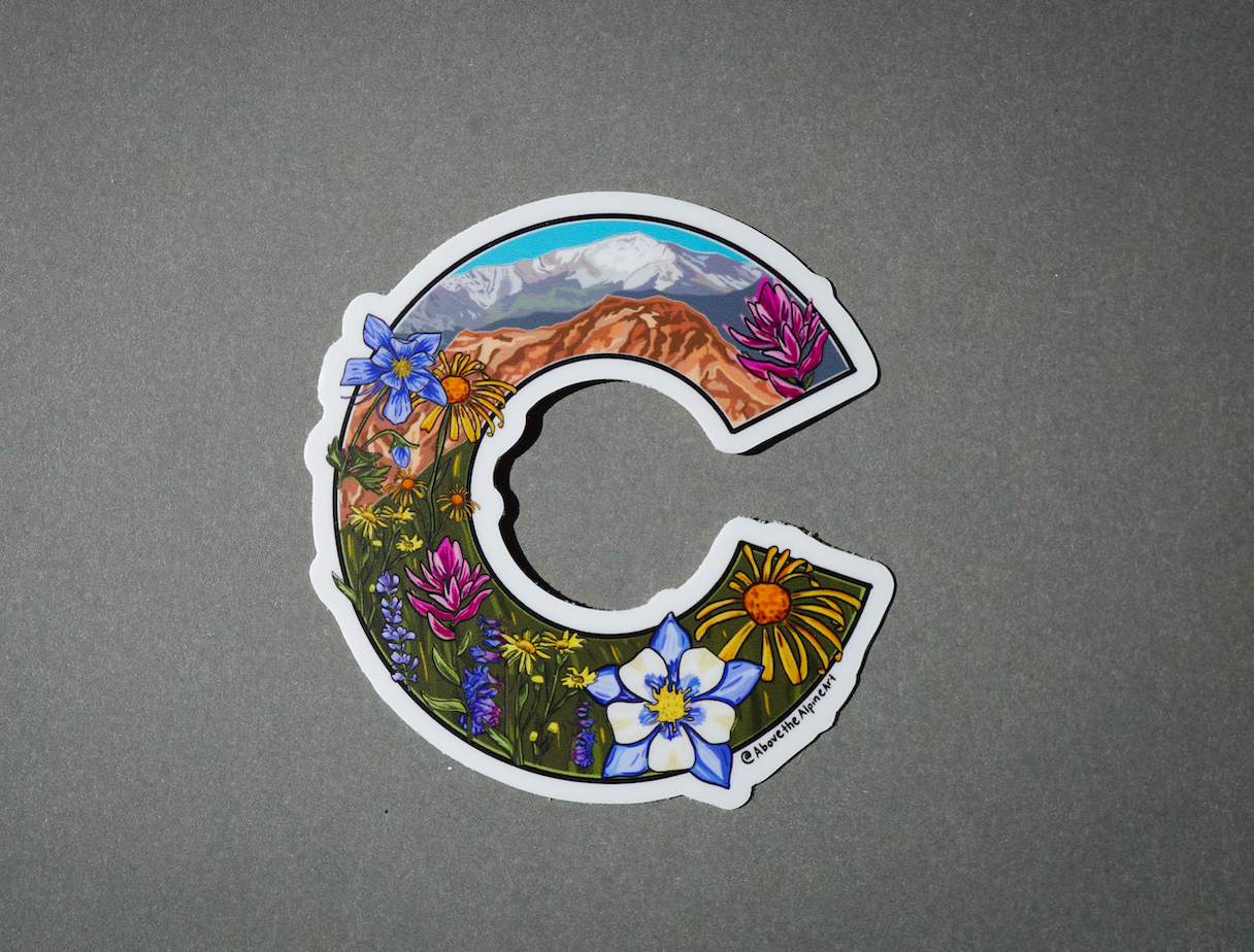 Wildflower Colorado Flag