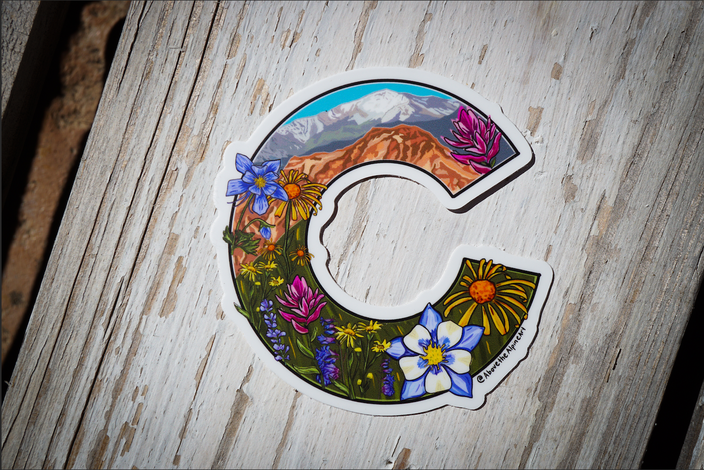 Wildflower Colorado Flag