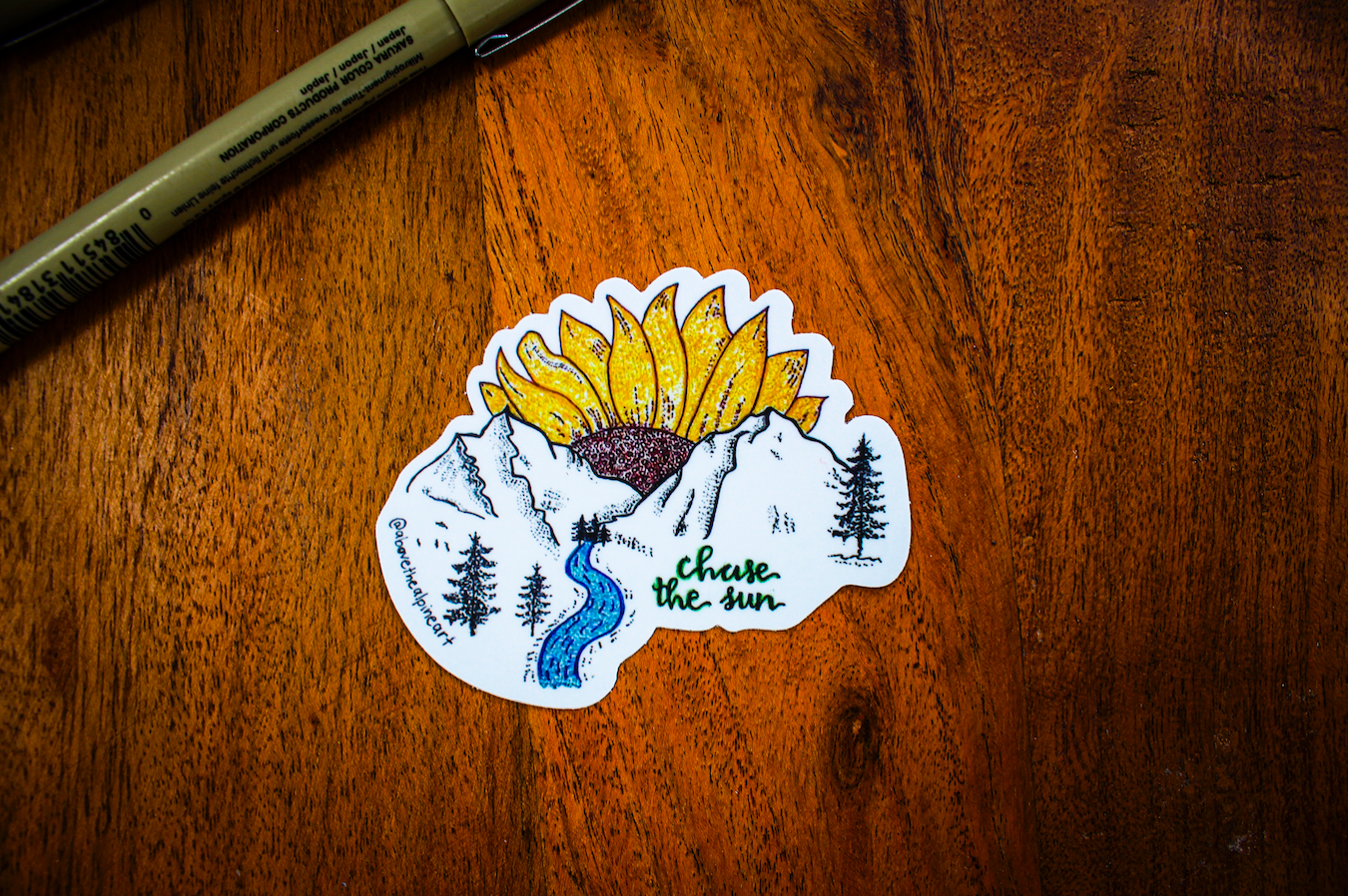 Chase the Sun Sticker