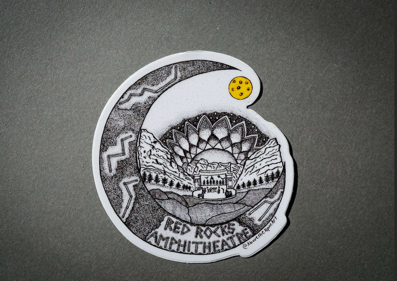 Red Rocks Amphitheatre Sticker