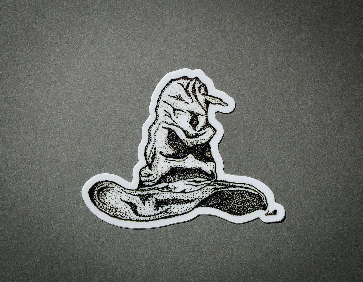 Harry Potter Sorting Hat Sticker