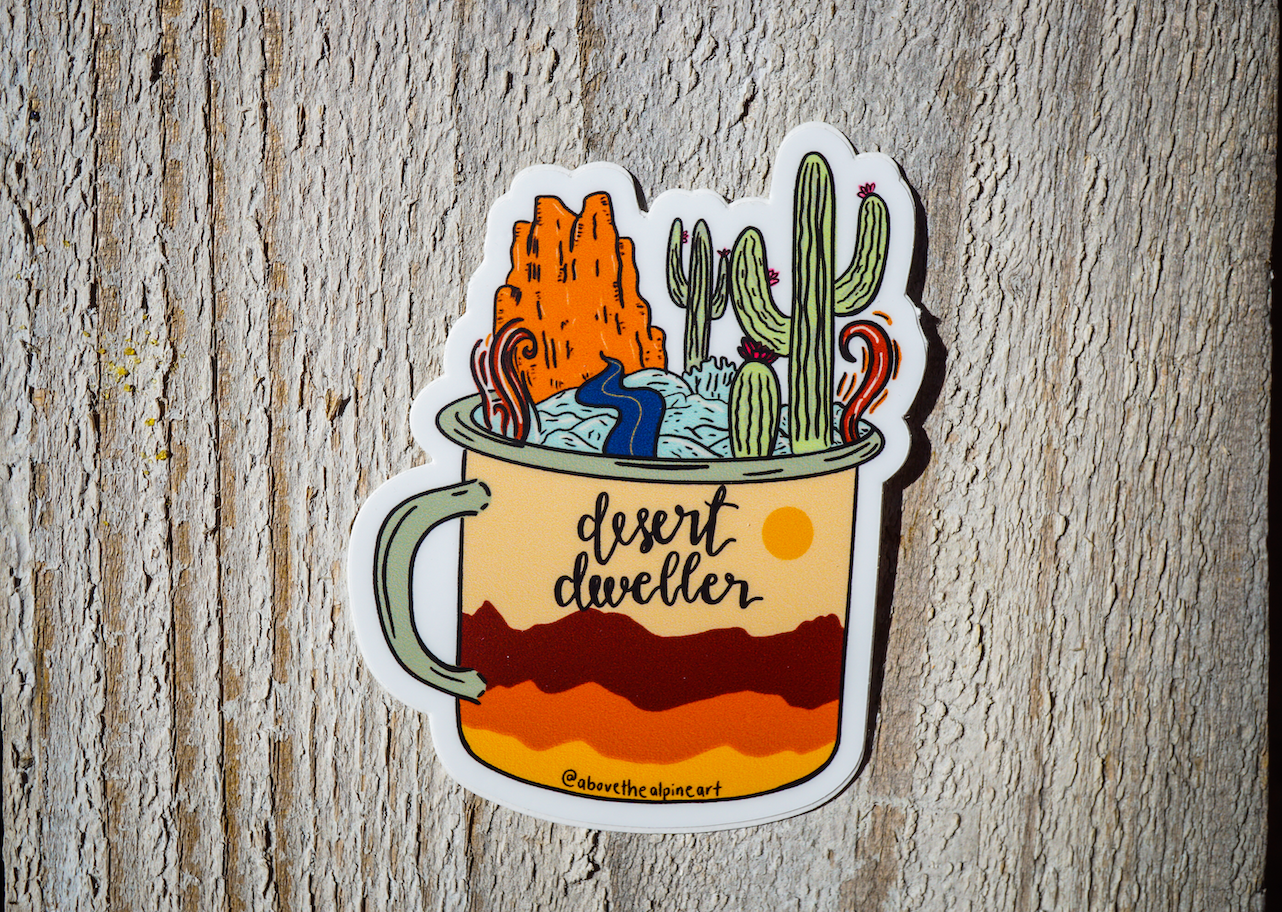 Desert Dweller Sticker