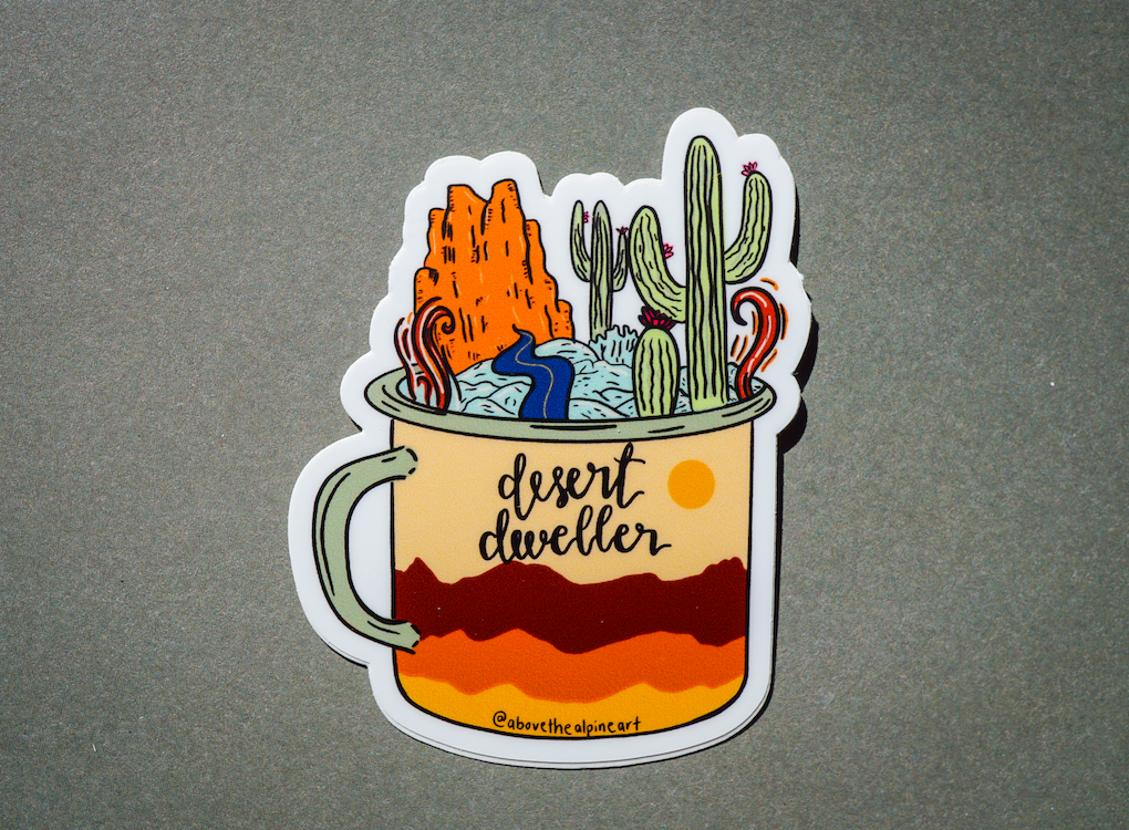Desert Dweller Sticker
