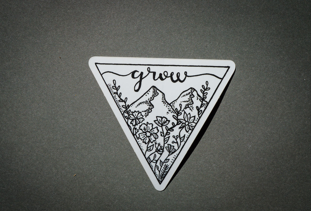 Grow Sticker