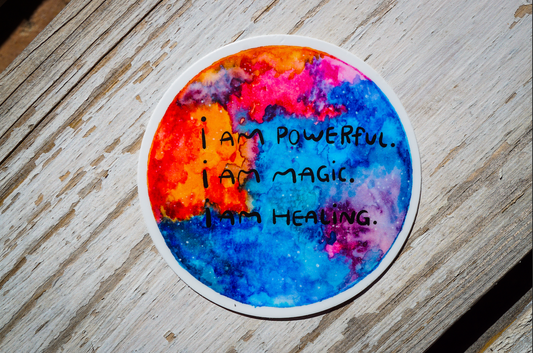 Healing Moon Sticker