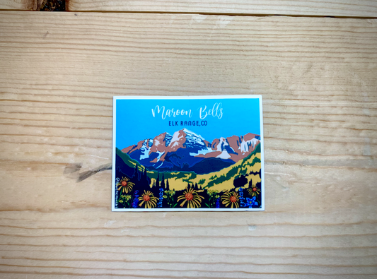 Maroon Bells Sticker