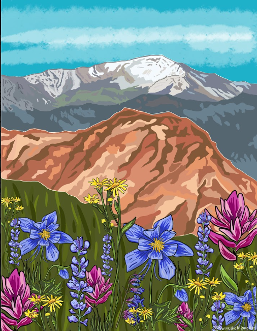 Pikes Peak // Print