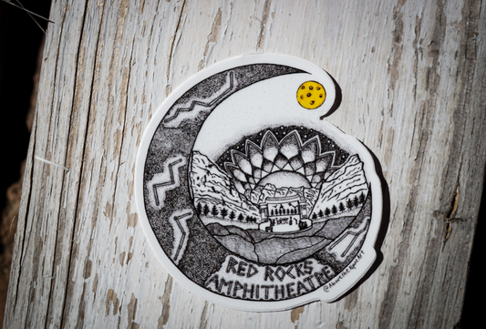 Red Rocks Amphitheatre Sticker