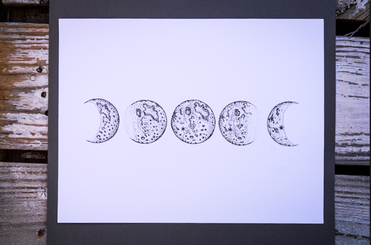 Moon Phases // Print