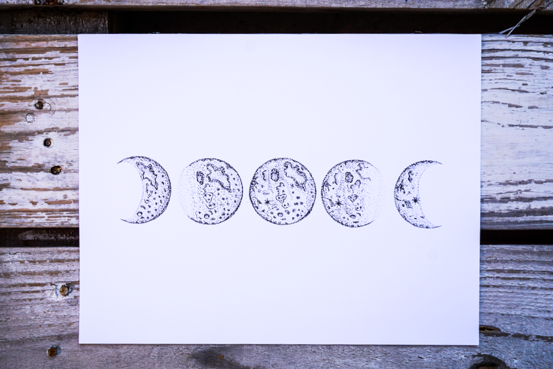 Moon Phases // Print