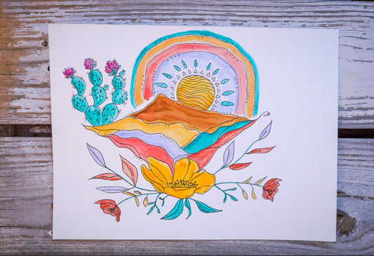 Desert Bloom // Print