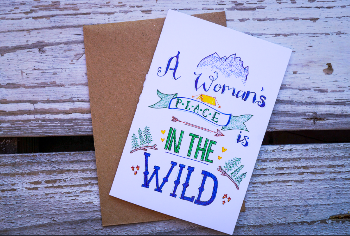 Women in the Wild  // Greeting Card
